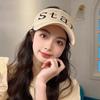 Empty top sun hat women's summer sun protection sun shade topless letter duck tongue sun hat