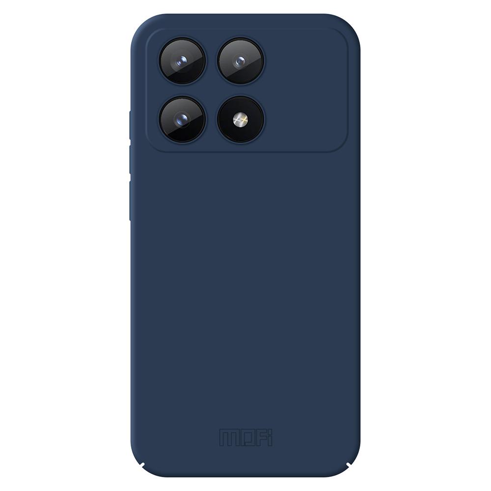 

MOFI JK Qin Series For Xiaomi Redmi K70E 5G/Poco X6 Pro 5G Phone Case TPU+Acrylic Skin-Touch Cover Blue