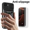 Shockproof Armor Case For iPhone 16e 16 15 14 Pro Max 16Plus 15Plus 13Mini Car Holder Phone Cover Camera Lens Protection Fundas