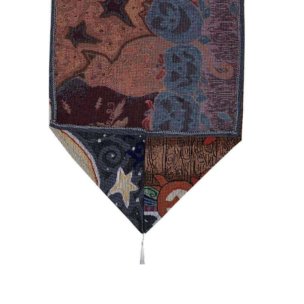 Halloween Atmosphere Decoration Table Flag Tablecloth Halloween Table Flag Home Dining Table Decoration Tablecloth Tablecloth