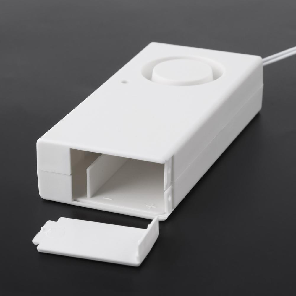 Water Overflow Sensor Detector 120dB Water Leakage Alarm System