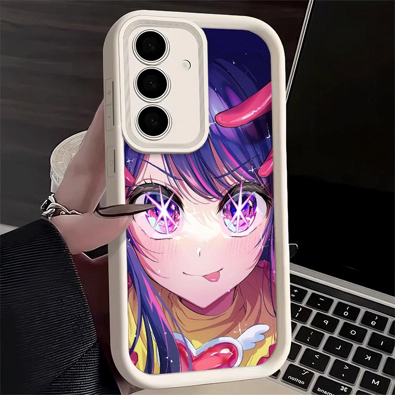 Phone Case for Samsung Galaxy S26 S25 Ultra S24 FE Oshi No Ko Anime Shell S23 Plus S22 + S21 S20 5G Soft Silicone Funda