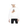 Nike Cny Series Cartoon Radish Logo Print Fleece Crewneck Sweatshirt Kids Sweatshirt White FD4074-133