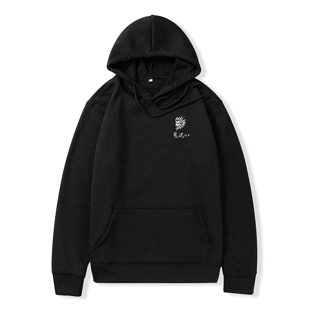 New Hoodie Brand Clothing Casual Hooded Men Fashion Sweatshirts Fleece Oversized Loose Streetwear