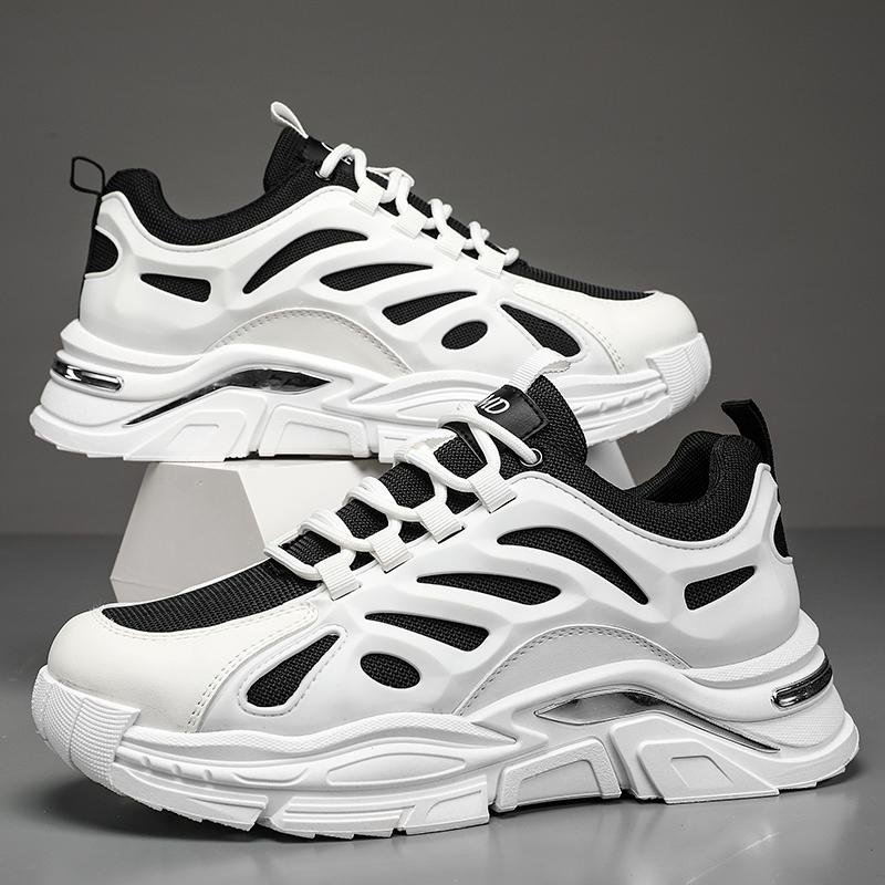 

Мужские кроссовки с сетчатой поверхностью, теннисные туфли для отдыха, кроссовки для бега по дороге, повседневная обувь для ходьбы для мужчин 39