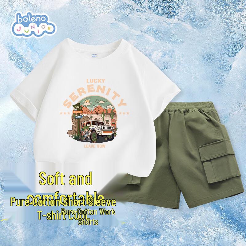 Baleno Boys  Summer T-Shirt & Shorts Set 120