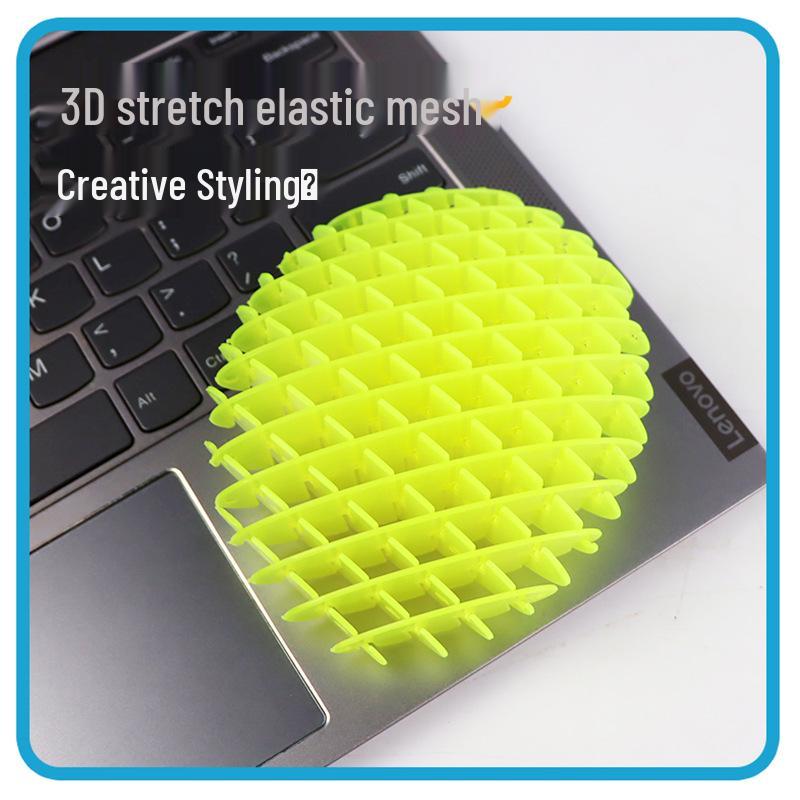 Deformable Elastic Net Celebrity-Style Toy Worm 