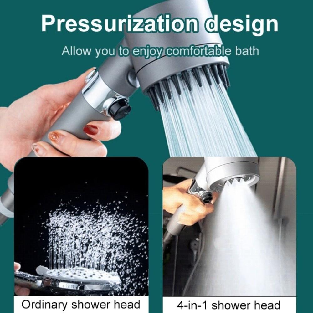High Pressure Bathroom Shower Head 3 Mode Bathroom Shower Tool Shower Head Bathroom Use