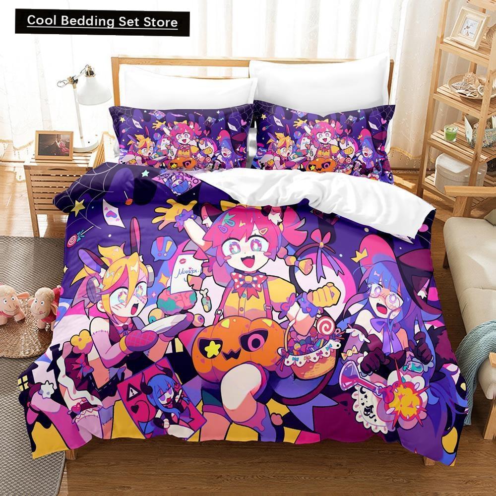 Fashion 3D Print Music Game  Muse Dash Bedding Set Single Twin Full Queen King Size Bed Set Adult Kid Bedroom Duvet Cover Sets