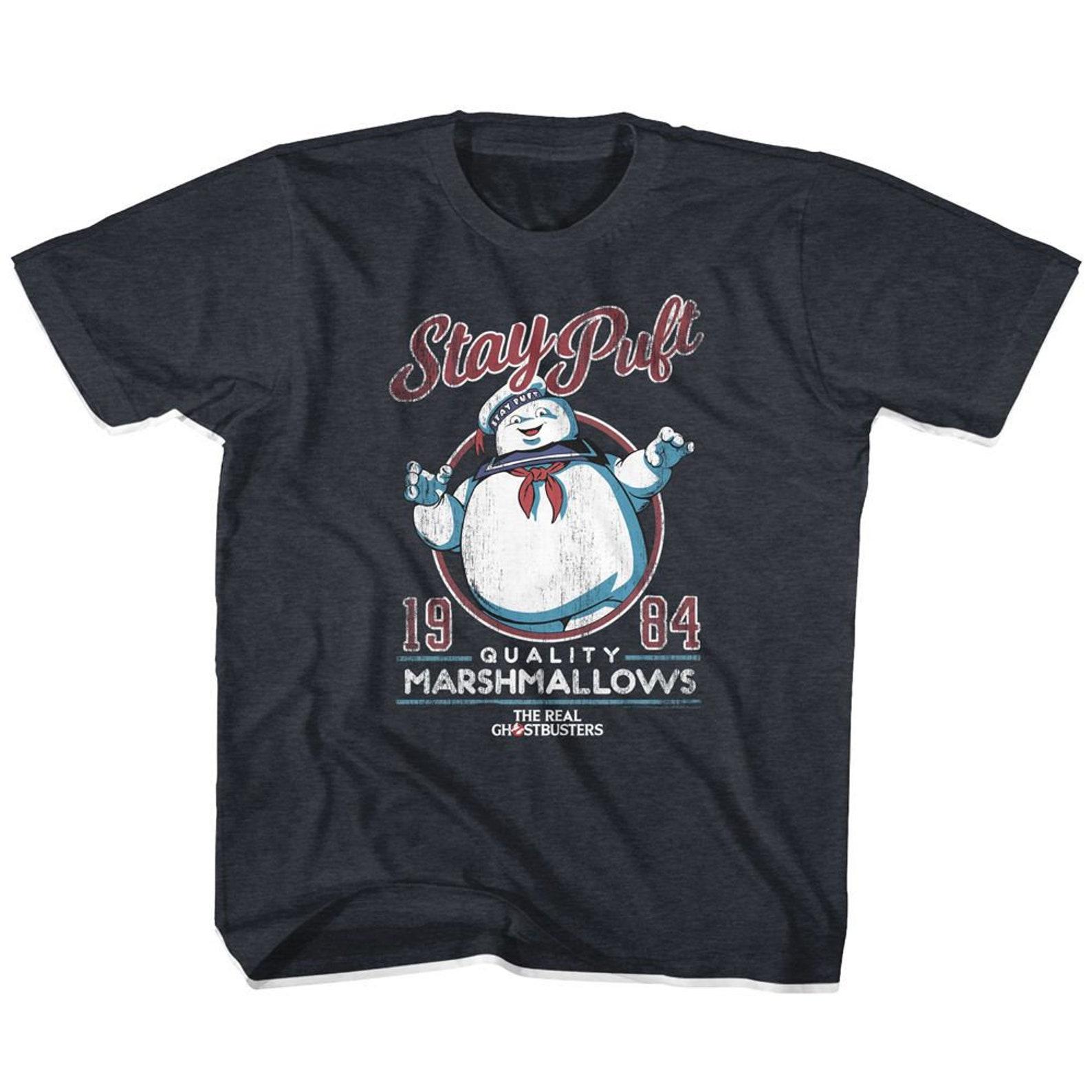 The Real Ghostbusters Stay Puft 2 Vintage Navy Toddler T-Shirt 3XL