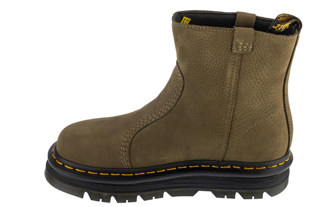 Dr. Martens ZebZag Rigger Boot, Womens brown Chelsea boots
