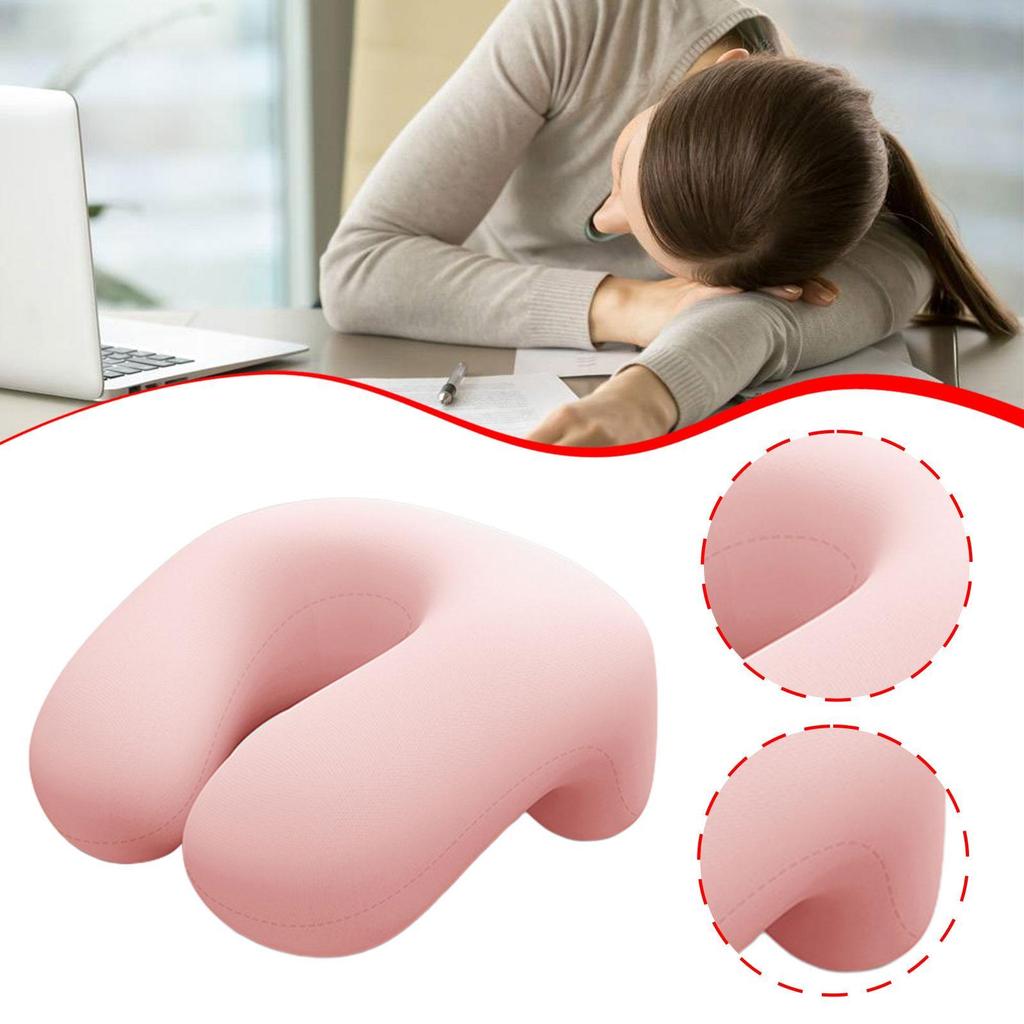 Desk Napping Pillow Breathable Lightweight Headrest Multiuse Lunch Break Comfortable Support Cushion for Travel Car School