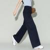 Demana Damen Lässige Weitbeinige Freizeithose