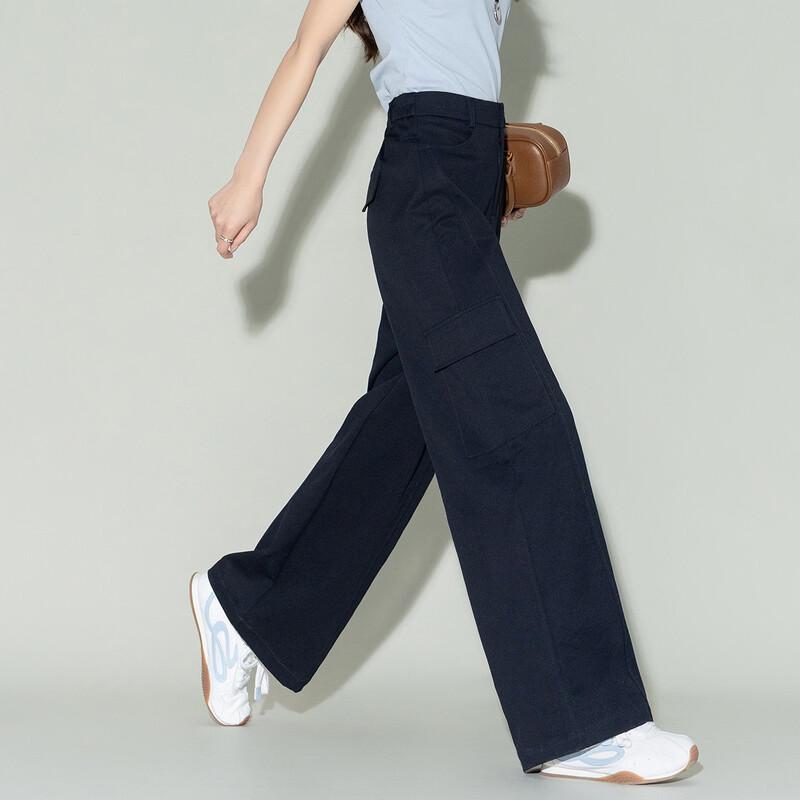 Demana Damen Lässige Weitbeinige Freizeithose