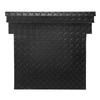 VEVOR Crossover Truck Tool Box, 71x27x18 In, Heavy Duty Aluminum Toolbox with Diamond Texture, Pick Up Truck Bed RV Trailer Toolbox