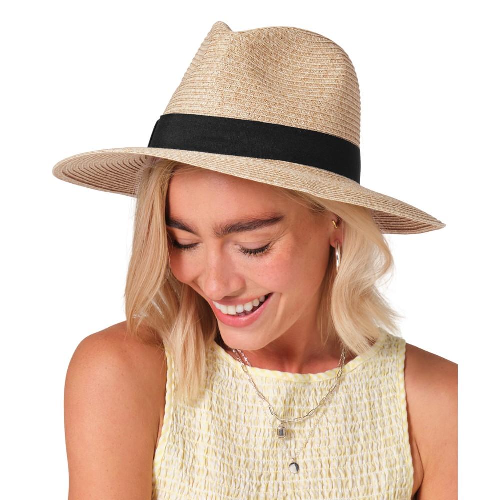 Beechfield Straw Lightweight Fedora