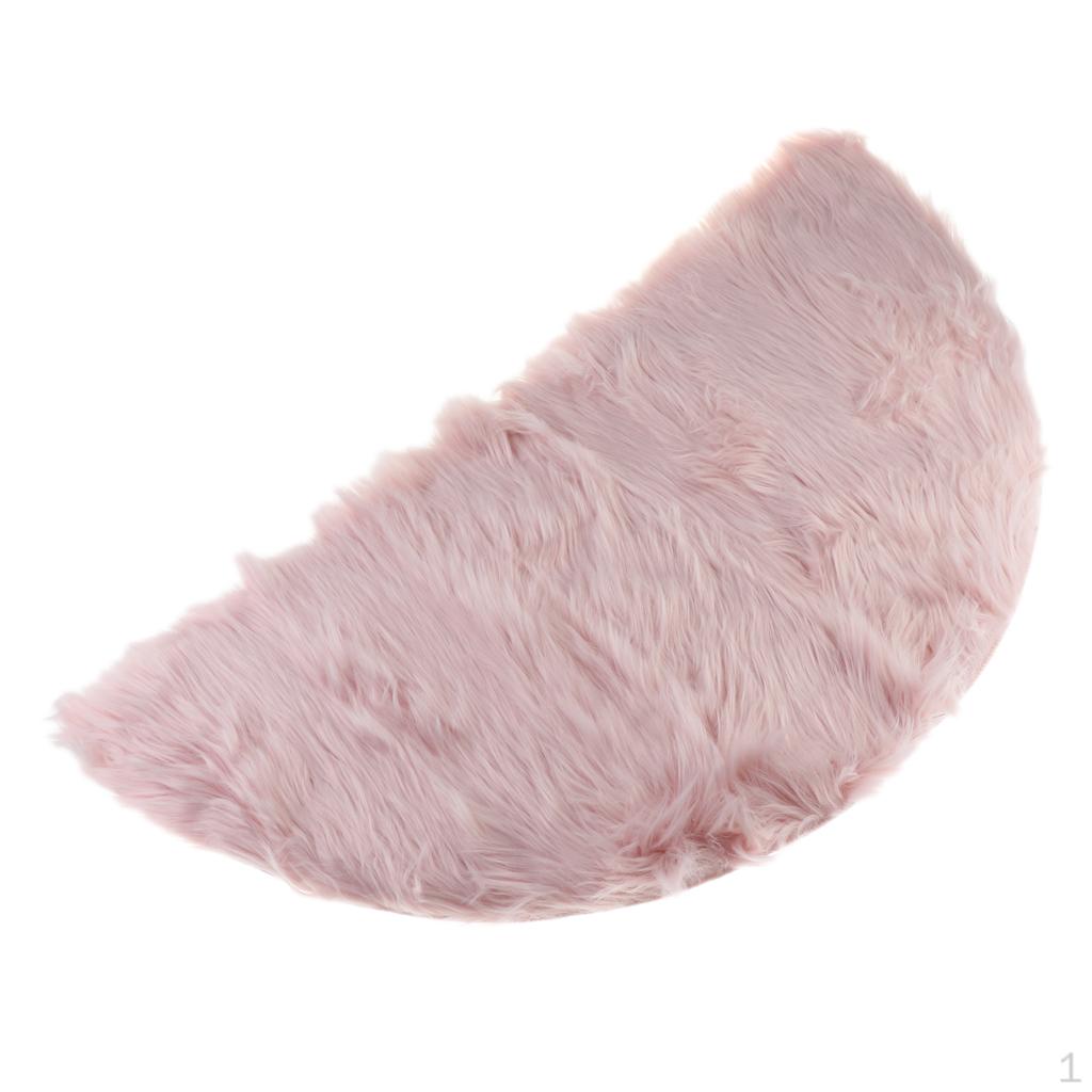 Искусственный полукруглый, 4 см Pink