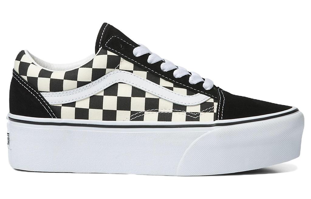 Vans Old Skool Stackform Checkerboard 'Black White' VN0A7Q5MTYQ
