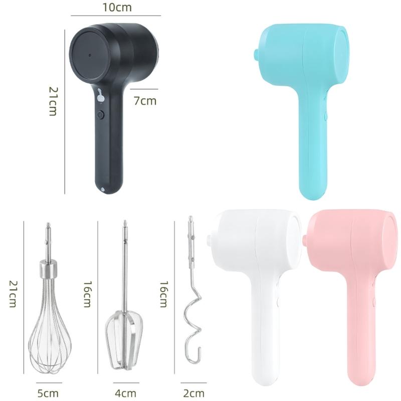 Head Electric Whisk Speed Motor 18000 Detachable Attachments Large Bowl Capacity Versatiles Tool