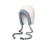 Fashion plush mixed-color knitted hat, warm, windproof, ear protection, wool hat, small and versatile headgear