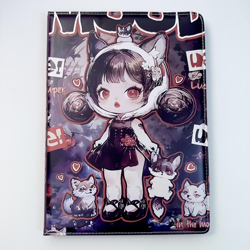 B5 Big Cousin Notebook Colorful Lucky Sp Tide Play Matt Hand Account Book Leather Book Horizontal Line Color Page Book