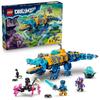 LEGO Dreams Crocodile Submarine Toy Building Blocks for Kids Ages 8-10, Vehicle Playset