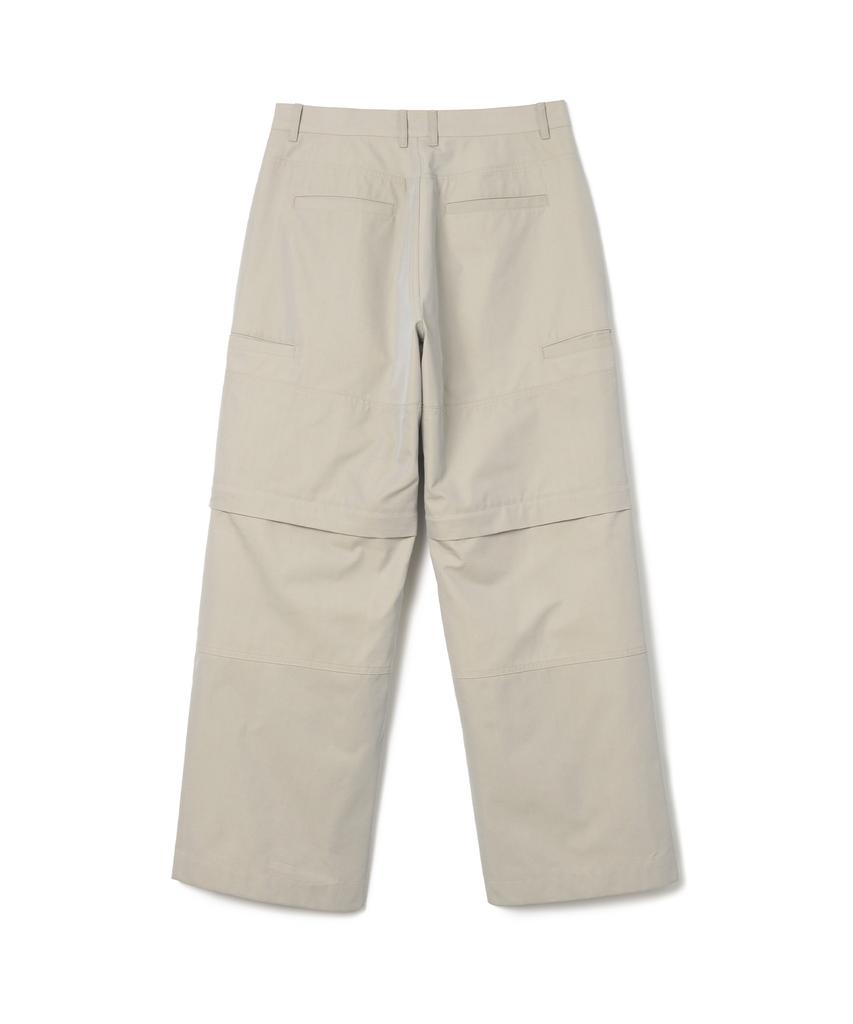 MILLO ARCHIVE Double Layered Detail Pants [Ecru]