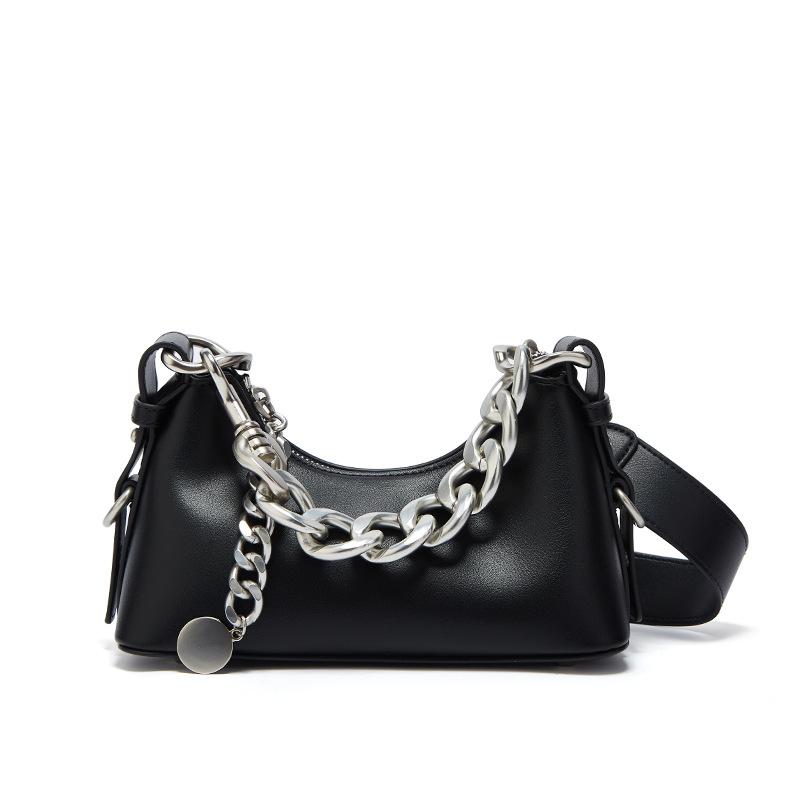 Nische Einseitige Schulter Unterarmtasche Sommer Baguette-Tasche Kette Handtasche Ausländischer Stil Persönlichkeit