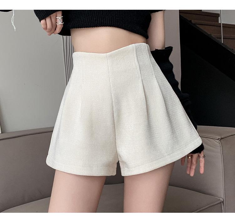 

Осень/Зима 2025 Вельветовые брюки клеш с высокой посадкой для женщин XS абрикосовый