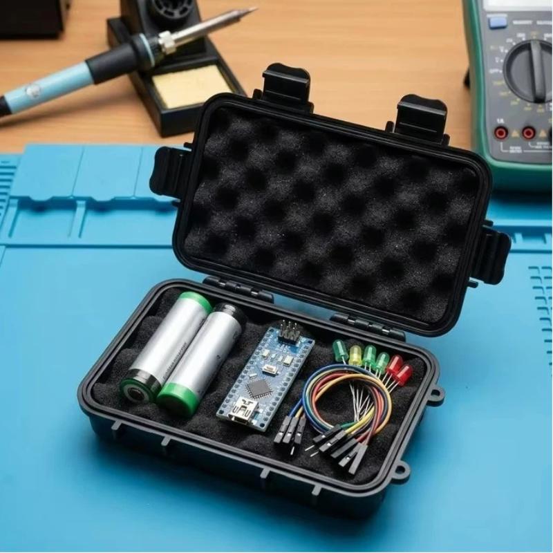 1/2/3Pcs Airtight Plastic Case Waterproof Shockproof Storage Box For Outdoor Camping Survival Gear Hard Shell Travel Container