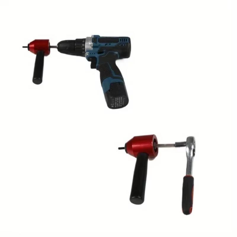 26 Pièces Convertisseur de Pistolet à Riveter Écrou Mtrique Impérial Pistolet à Riveter Écrou Pistolet à Riveter Outils Multifonctionnels Serrurerie