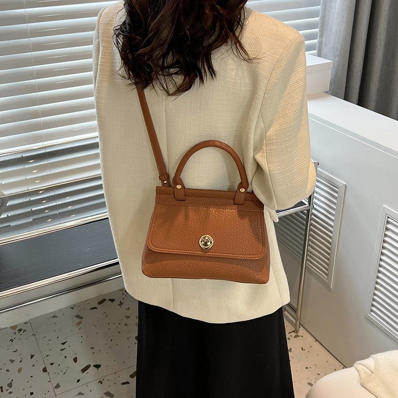 Premium Niche Bag Women's Summer New Retro Portable Small Square Bag Versatile Shoulder Messenger Bag