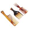 3pcs Hair Comb Set Professional Portable Home Barber Shop Wide Teeth Hair Pick Comb Styling Tool