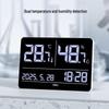 deli Smart Indoor/Outdoor Thermometer Hygrometer with Large Screen