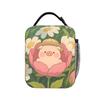 Cute Pink Pig Lunch Bag For Women Designer Lunch Box Casual Office Cooler Bag Portable Zipper Oxford Thermal Tote Handbags