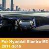 For Hyundai Elantra MD 2011 2012 2013 2014 2015 Car Dashboard Sun Shade Cover Mat Trument Desk Non-slip Pads Accessories