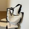 Casual Oxford Cloth Dumpling Bag Women'S Bag Fashion Four Seasons Campus Sports Style Versatile Commuter Shoulder Messenger Bag