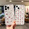 Cute Cartoon Cherry Pattern Magsafe Magnetic Phone Case for Iphone 16 Pro Max 16E 11 12 13 14 15 Pro Max 13 Mini 16 Plus Cover
