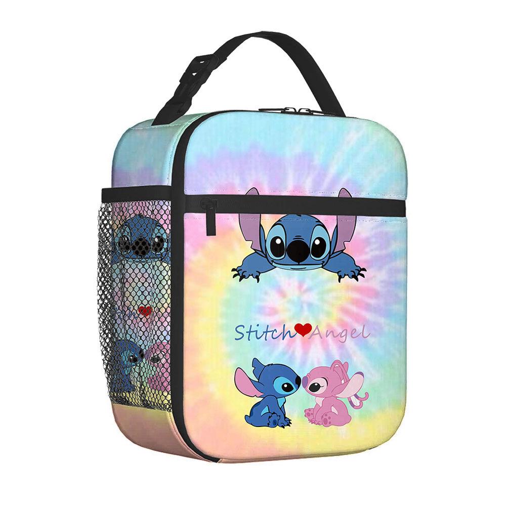 Qi Portable Lunch Bag Primary And Secondary School Students Full Printed Meal Bag Ice Bag Picnic Ice Bag