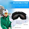 FOCUHUNTER Ski Snowboard with Dedicated Hard Glasses Wide Field of View UV Impact Sports Goggles Goggles, Goggles, Case, Compatible, Anti-Fog, Lenses,