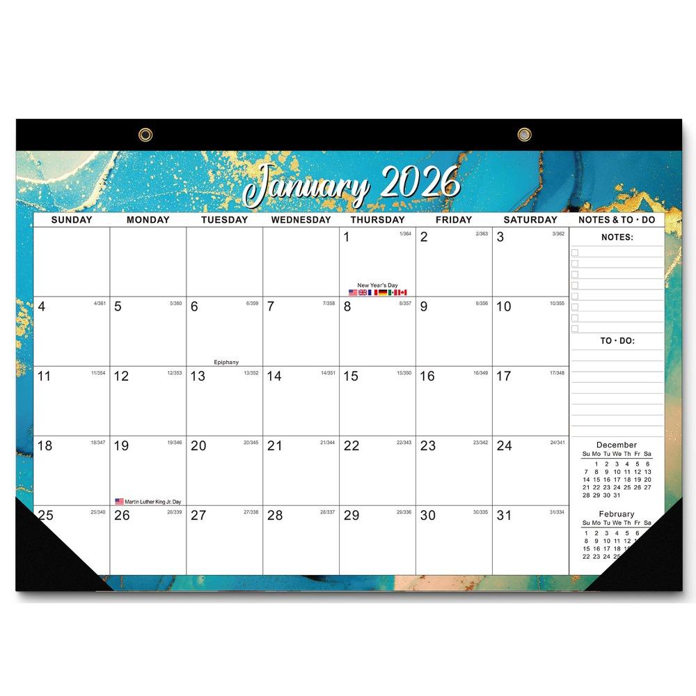 Daily Planning Monthly Calendar Large Format Time Agenda Planner Hangable Calendar Home Decoration