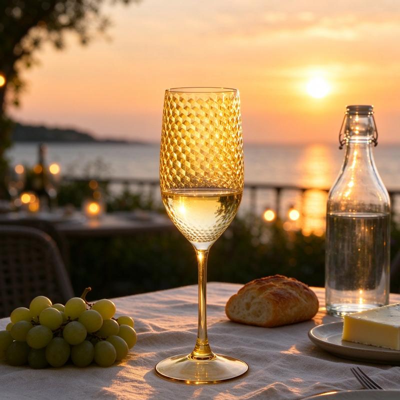 Lightweight Reusable PS Champagne Glasses 170/220ml Shatterproof Cocktail Goblets for Corporate Cocktail Party Event Supplies
