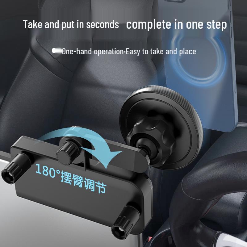 BYD Auto Magnetische Handyhalterung für Model 3/Y - MagSafe-kompatibel, Faltbare Navigationshalterung