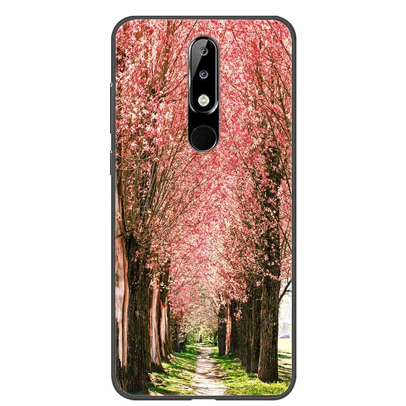 Per Nokia 6.1 Plus Custodia Adorabile Morbido Silicone Cartone Animato Gatto TPU Custodie per Telefono per Nokia X6 Copertura 6.1Plus Carina Coque per NokiaX6 Guscio