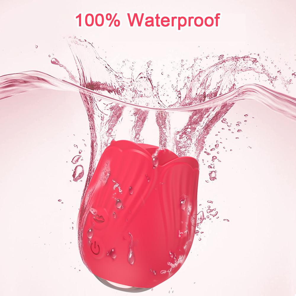 Rose Blume Vibrator Vagina Saugen Leistungsstarke Brust Sauger Oral Lecken G-punkt Massage Klitoris Stimulation Sex Spielzeug für Frauen
