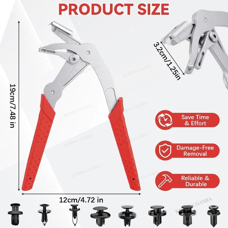 Xiaomi Car Clip Pliers Panel Clip Removal Pliers Car Clamp Plier Spring-Loaded Fastener Rivet Remover for Auto Door Panels