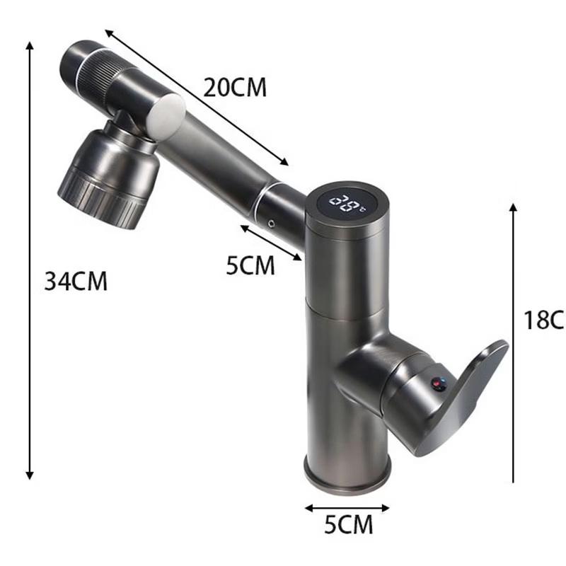 TLXT Digital Display Basin Faucet