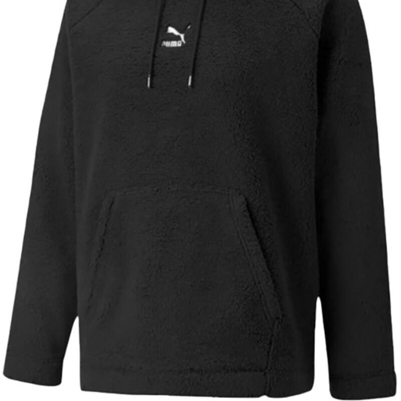 Puma Men's Faux Lamb Wool Hooded Hoodie 533122-01