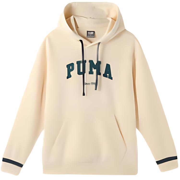 

Puma Varsity 2.0 Hoodie Fleece Sweatshirt Men Hoodies Almond 686857-87 M