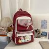 Schoolbag Japanese Cute Fresh Sweet Schoolbag Junior High School Students Large Capacity Backpack High Value Ins Niche Backpack
